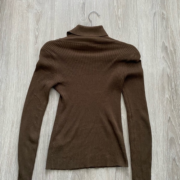 Asos brown turtleneck sweater - Picture 2 of 4